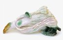 Chinese Jade Nephrite Cabbage & Grasshopper