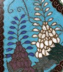Japanese Cloisonne Enamel Belt Buckle