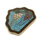 Japanese Cloisonne Enamel Belt Buckle