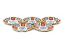 5 Old Japanese Imari Plate w Peony