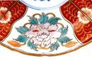5 Old Japanese Imari Plate w Peony