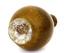 Old Japanese Bronze Vase Olive Patina
