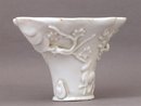 Old Chinese Blanc de Chine Dehwa Cup w Dragon