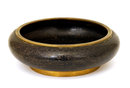 Old Chinese Cloisonne Enamel Dragon Bowl Mk