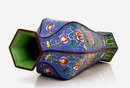 Old Chinese Export Enamel Cloisonne Vase w