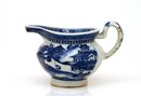 Chinese Export Nanking Blue White Pitcher Gravy