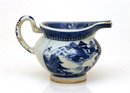 Chinese Export Nanking Blue White Pitcher Gravy