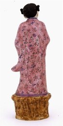 Old Chinese Famille Rose 8 Immortal God Figurine Mk