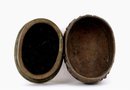 19th Century Chinese Bronze Opium Box Case w Figure