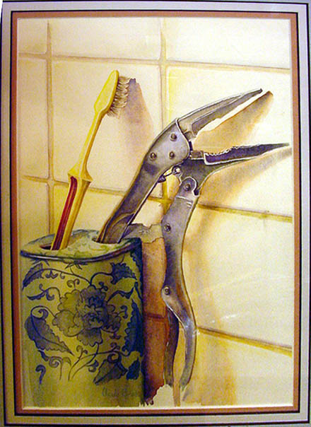 Claude Buck Water Color Still Life