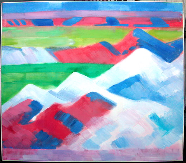 Erle Loran Oregon Painted Desert