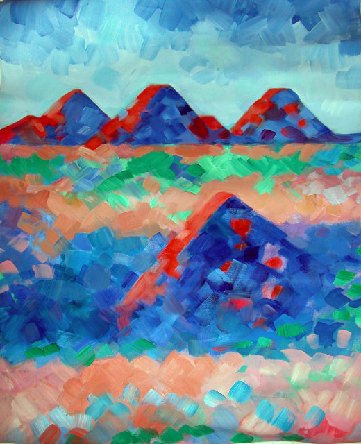 Erle Loran Oregon Painted Desert