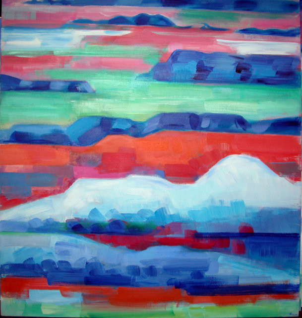 Erle Loran Oregon Painted Desert