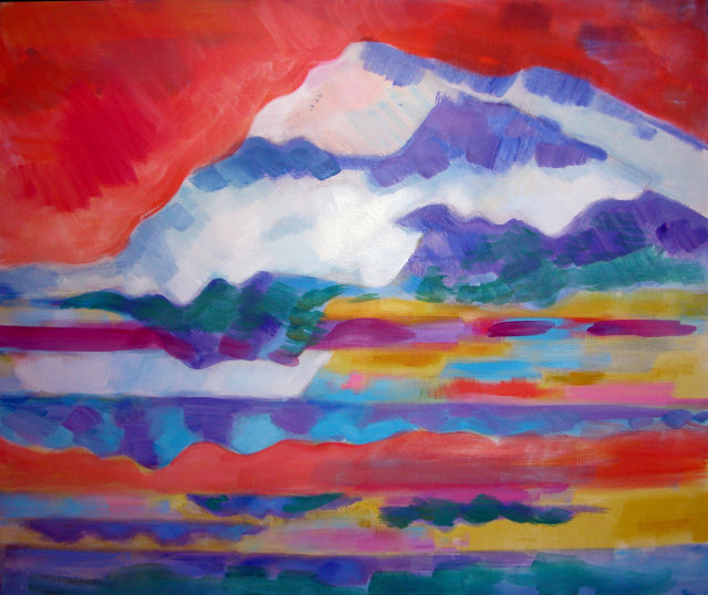 Erle Loran Oregon Painted Desert