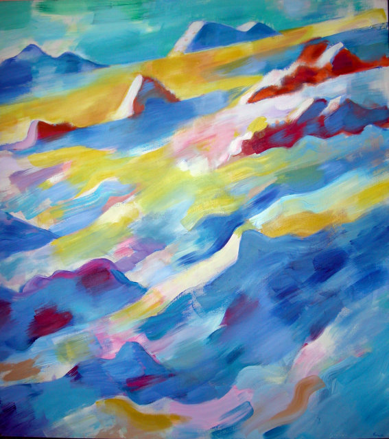 Erle Loran Oregon Painted Desert