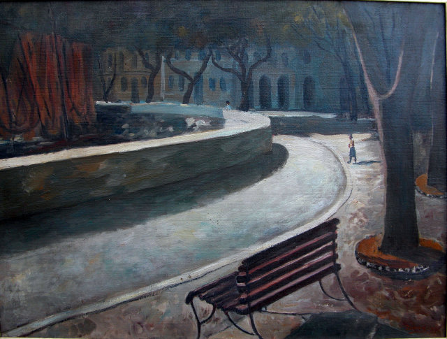 Washington Square Park 1957 Tseng