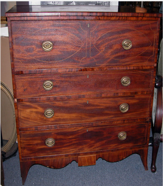 Hepplewhite Butlers Dresser/Desk