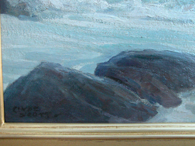 Clyde Scott Rocks & Surf 1930's
