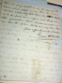 Hartford Connecticut Historical letters 1805-1880