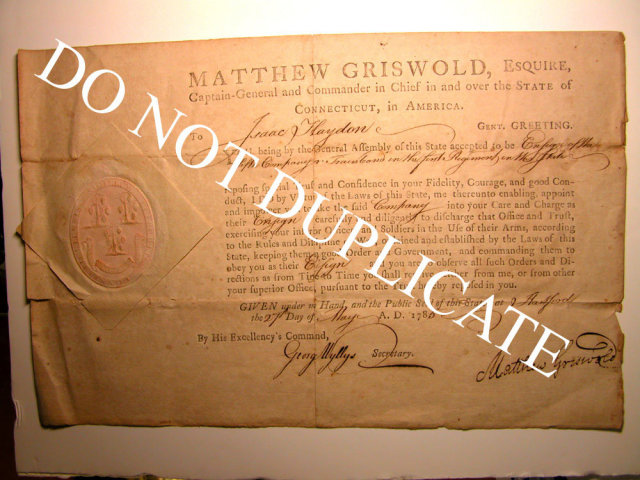 Hartford Connecticut Historical letters 1805-1880