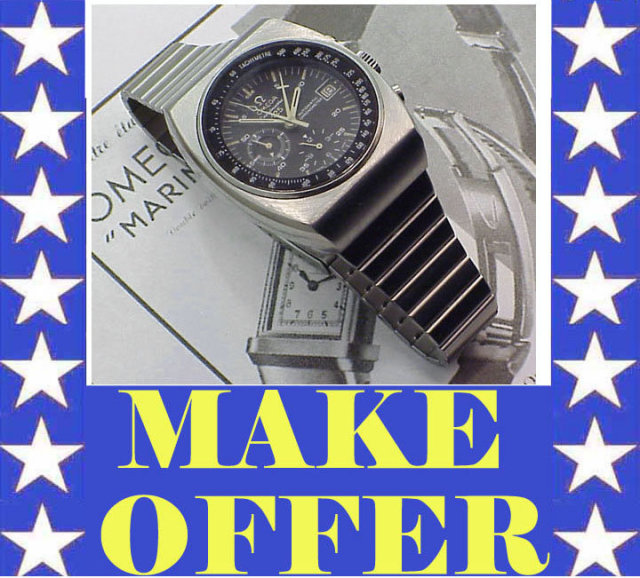 GIANT OMEGA SPEEDMASTER 125 CHRONOMETER CHRONOGRAPH