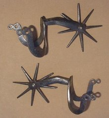 Rare Polish/Hungarian Hussar Spurs, 16th C