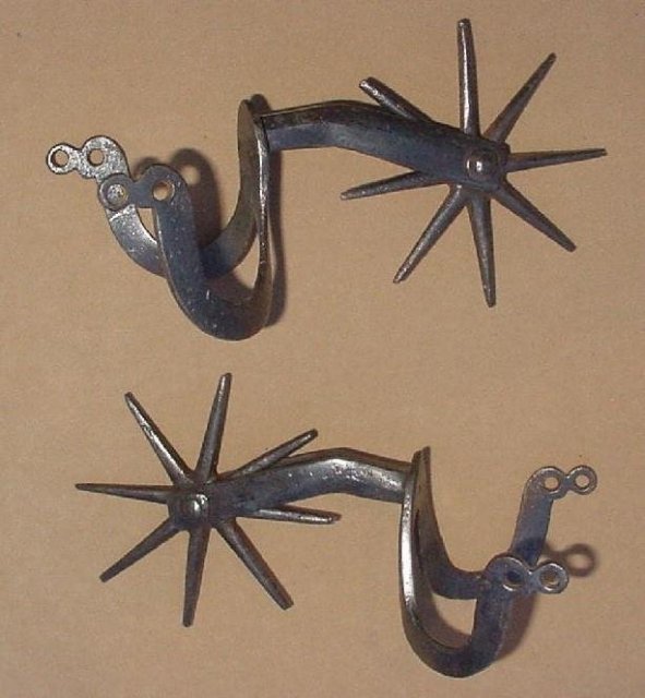 Rare Polish/Hungarian Hussar Spurs, 16th C