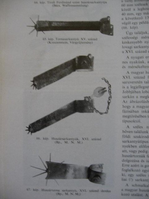 Rare Polish/Hungarian Hussar Tournament Spurs, 16th C