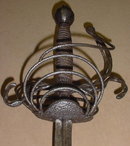 Fine Italian 4-ring Rapier, ca. 1620