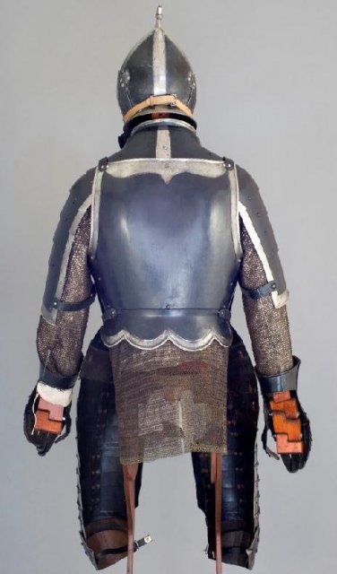South German Black & White Officers 3/4 Armor, ca. 1560-70
