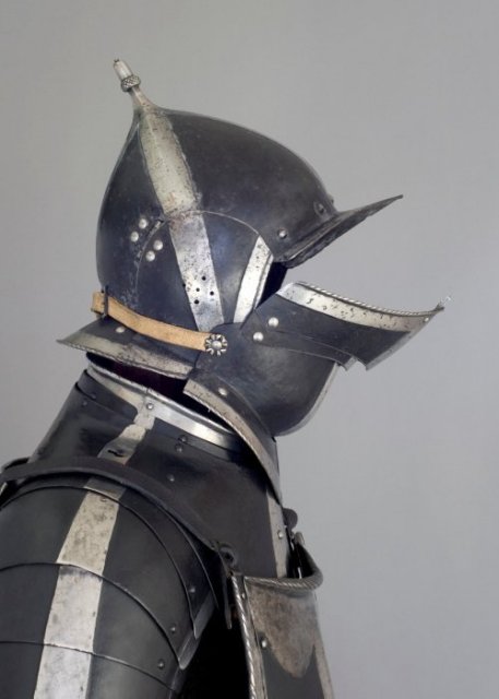 South German Black & White Officers 3/4 Armor, ca. 1560-70