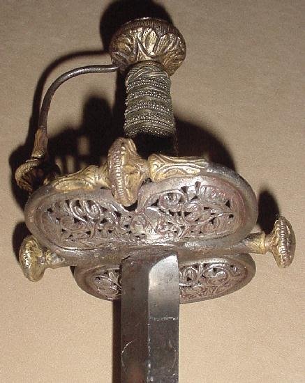 Fine Gilt Dutch Rapier, ca. 1650