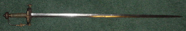 Fine Gilt Dutch Rapier, ca. 1650
