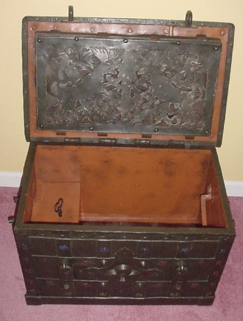 German Nurnberg Chest, 17th C