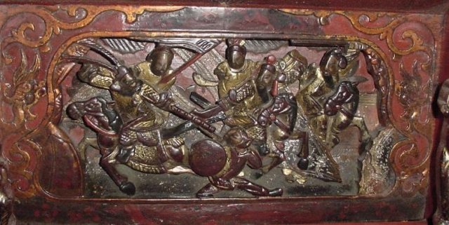 Magnificent Chinese Wedding Bed, 3rd Quarter 19th C
