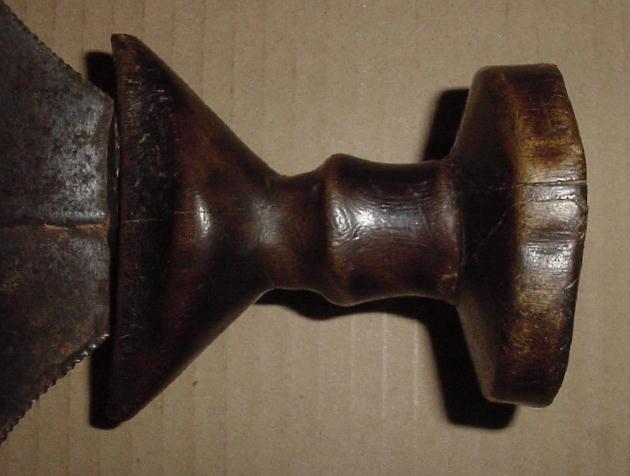 African Kusu Tribal Knife, ca. 1900