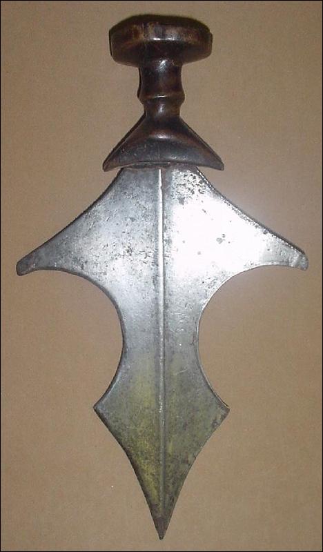 African Kusu Tribal Knife, ca. 1900