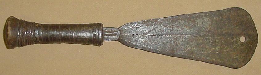 Central African Yakoma Club Knife, 19th C