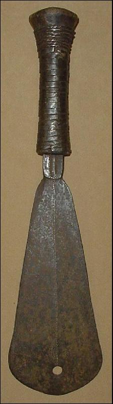 Central African Yakoma Club Knife, 19th C