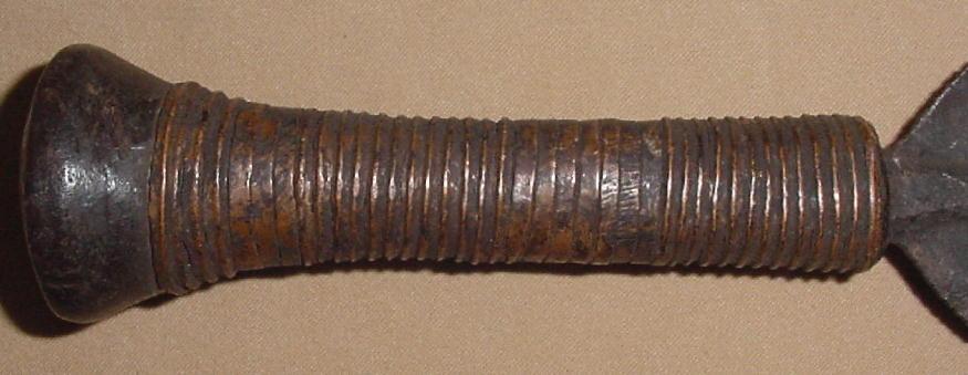 Central African Club Knife, Mid 19th C