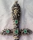 Magnificent Jeweled Medici Dagger, ca. 1840