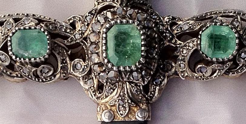 Magnificent Jeweled Medici Dagger, ca. 1840