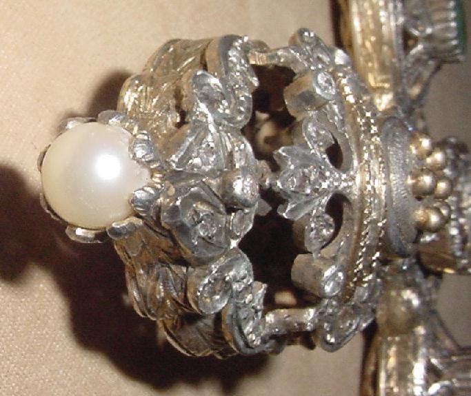Magnificent Jeweled Medici Dagger, ca. 1840