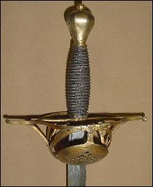 Gilded Pappenheimer Rapier, ca. 1630