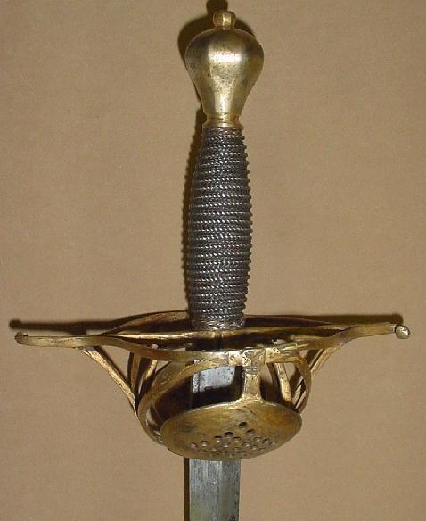 Gilded Pappenheimer Rapier, ca. 1630