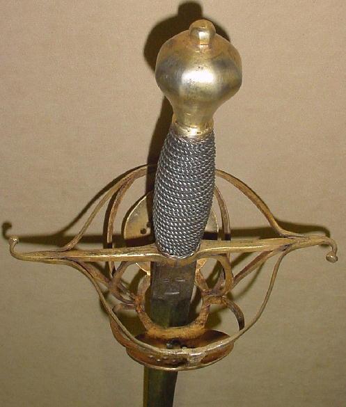 Gilded Pappenheimer Rapier, ca. 1630