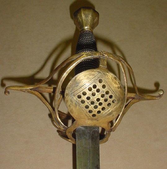 Gilded Pappenheimer Rapier, ca. 1630