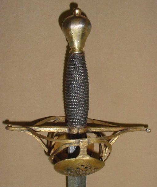 Gilded Pappenheimer Rapier, ca. 1630