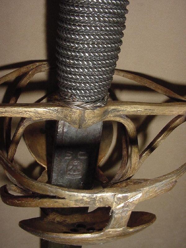 Gilded Pappenheimer Rapier, ca. 1630