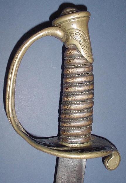 Confederate Foot Officer’s Sword, Likely by Leech & Rigdon